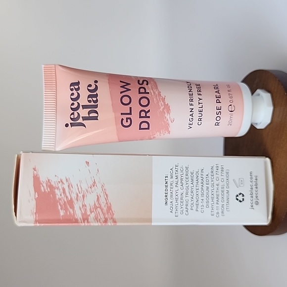 Jecca Blac. Glow Drops Highlighting Primer for Face - Rose Pearl - Picture 8 of 10
